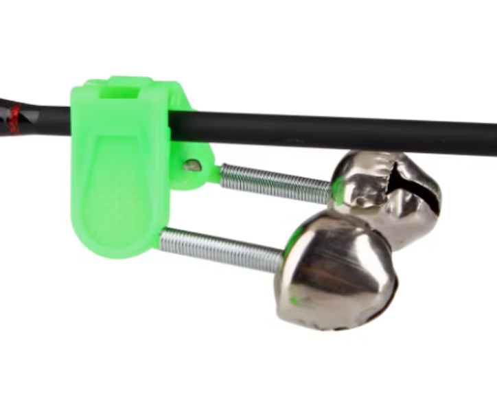 Minőségi 3 darabos dupla csengős gyűrűs horgászkapás riasztó 9