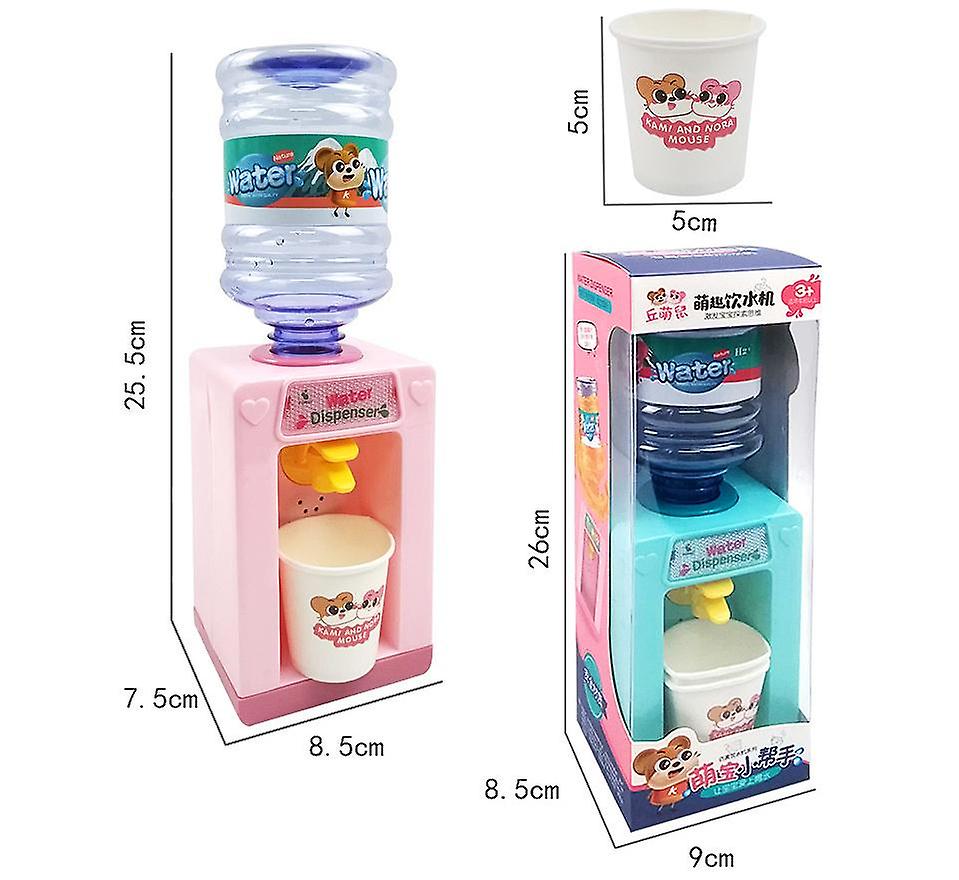 Működő játék vízadagoló gyerekeknek, mini papír poharakkal (2)