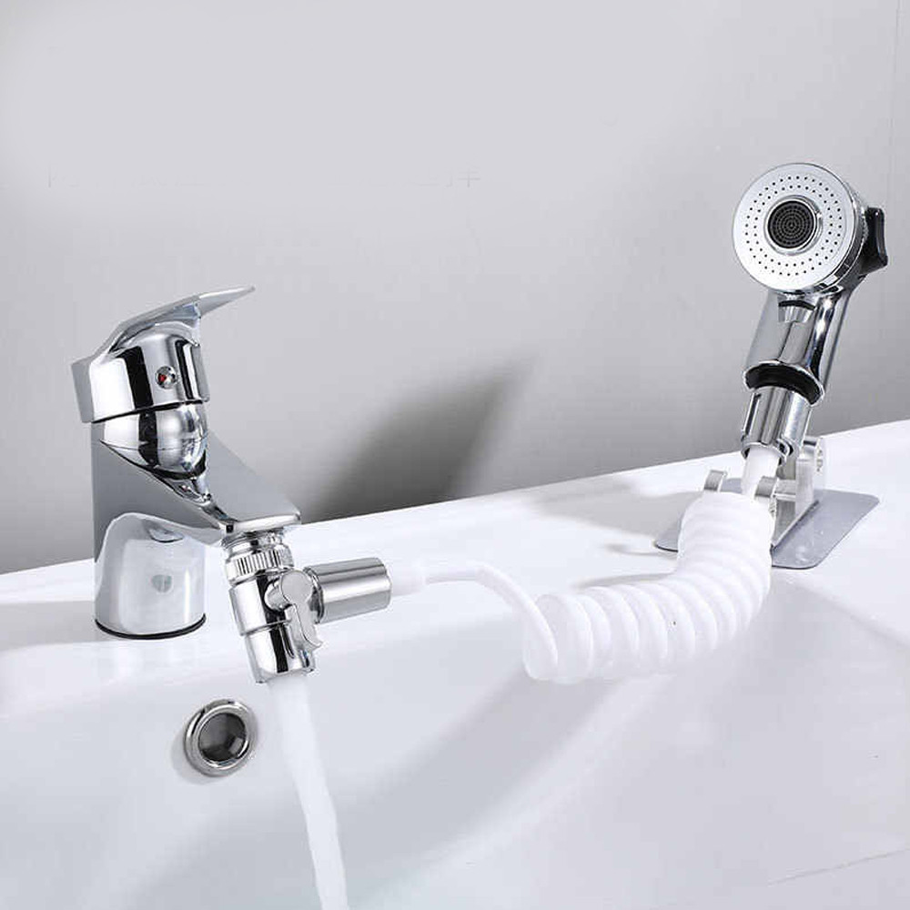 Multifunkciós, csapra szerelhető mini zuhany fej 2