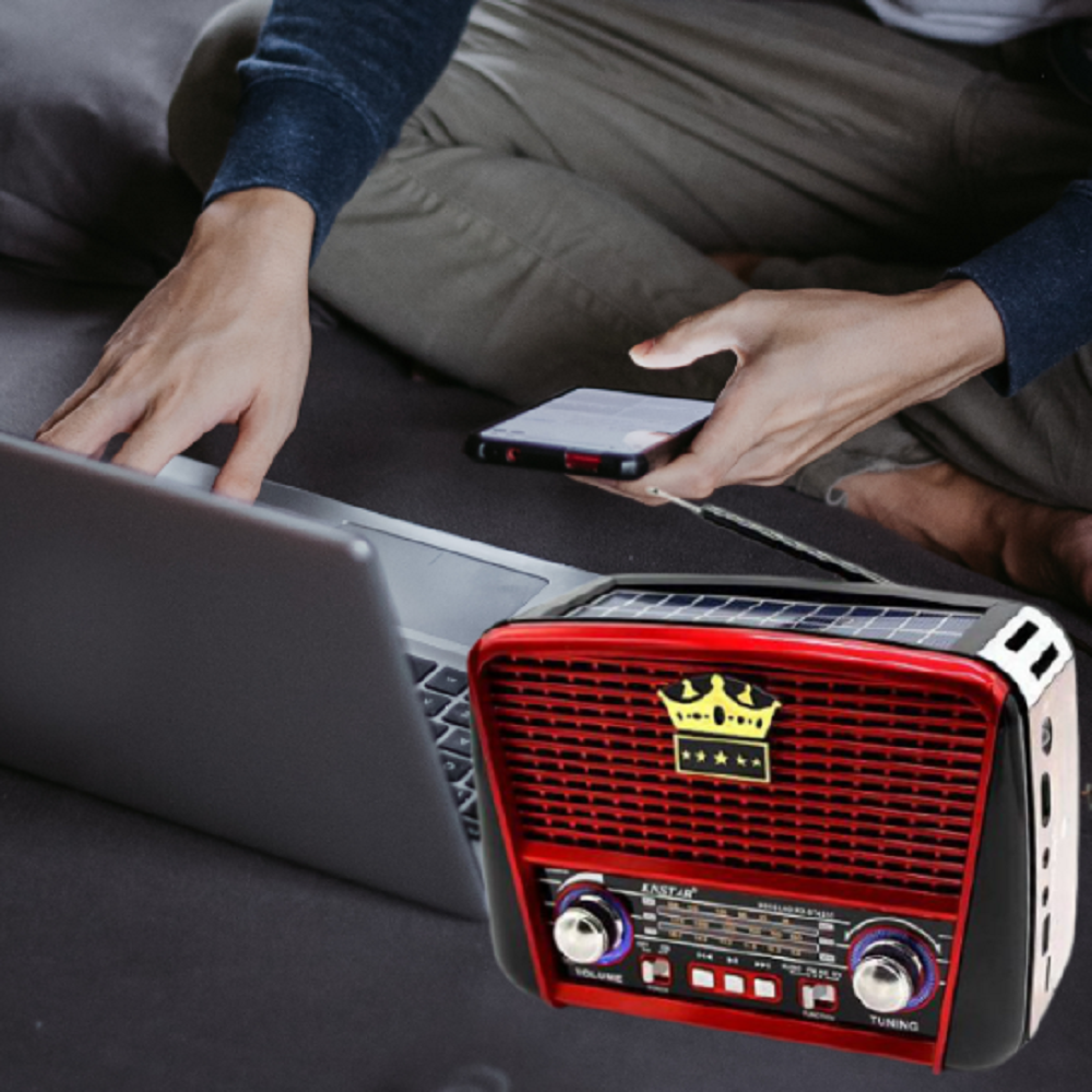 Napelemes Bluetooth hordozható multimédia lejátszó MP3 USB FM rádió RX-BT455S (BBL).jpg 1111