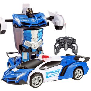 Police Transformers szuperhőssé alakuló távirányítós sportautó (BBJ) - Image 8