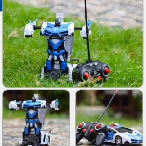 Police Transformers szuperhőssé alakuló távirányítós sportautó (BBJ) - Image 2