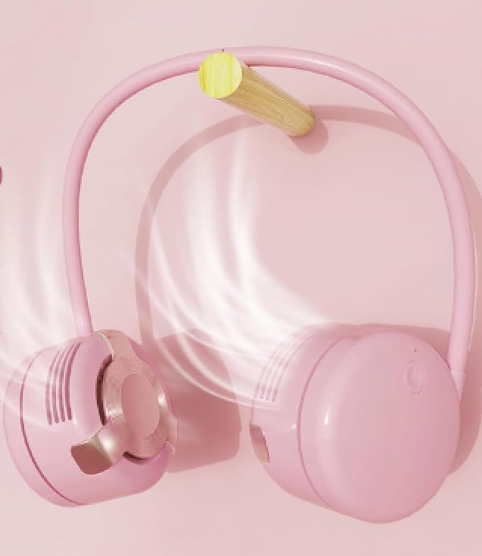 Praktikus akkus, nyakba akasztós ventilátor szabadtéri sportoláshoz és túrázáshoz (BBD) 7