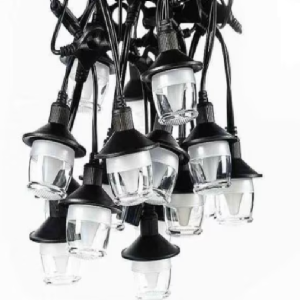 RGB kültéri időjárásálló napelemes dekor Izzósor- 10 darab LED izzó (BBV) - Image 10