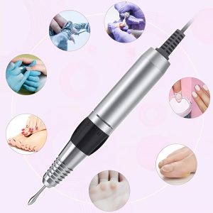 SML master nails pofesszionális elektromos csiszológép pedállal – tökéletes körömápolás rosegold színben (BBV) - Image 3