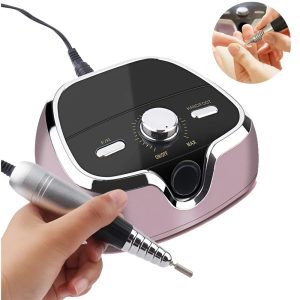 SML master nails pofesszionális elektromos csiszológép pedállal – tökéletes körömápolás rosegold színben (BBV) - Image 11