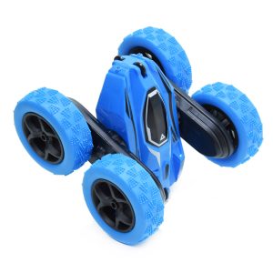 LED-es, 360°-ban pörgő kaszkadőrautó vezérlővel - 2,4 GHz Stunt Car (BBJ) - Image 4