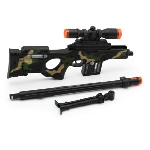 Special Shoot Gun - LED-es, villogó, élethű játék gépfegyver (BBJ) (FX) - Image 3