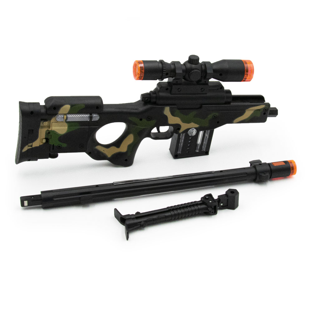 Special Gun – Villogó, ledes játék gépfegyver, hangot ad3