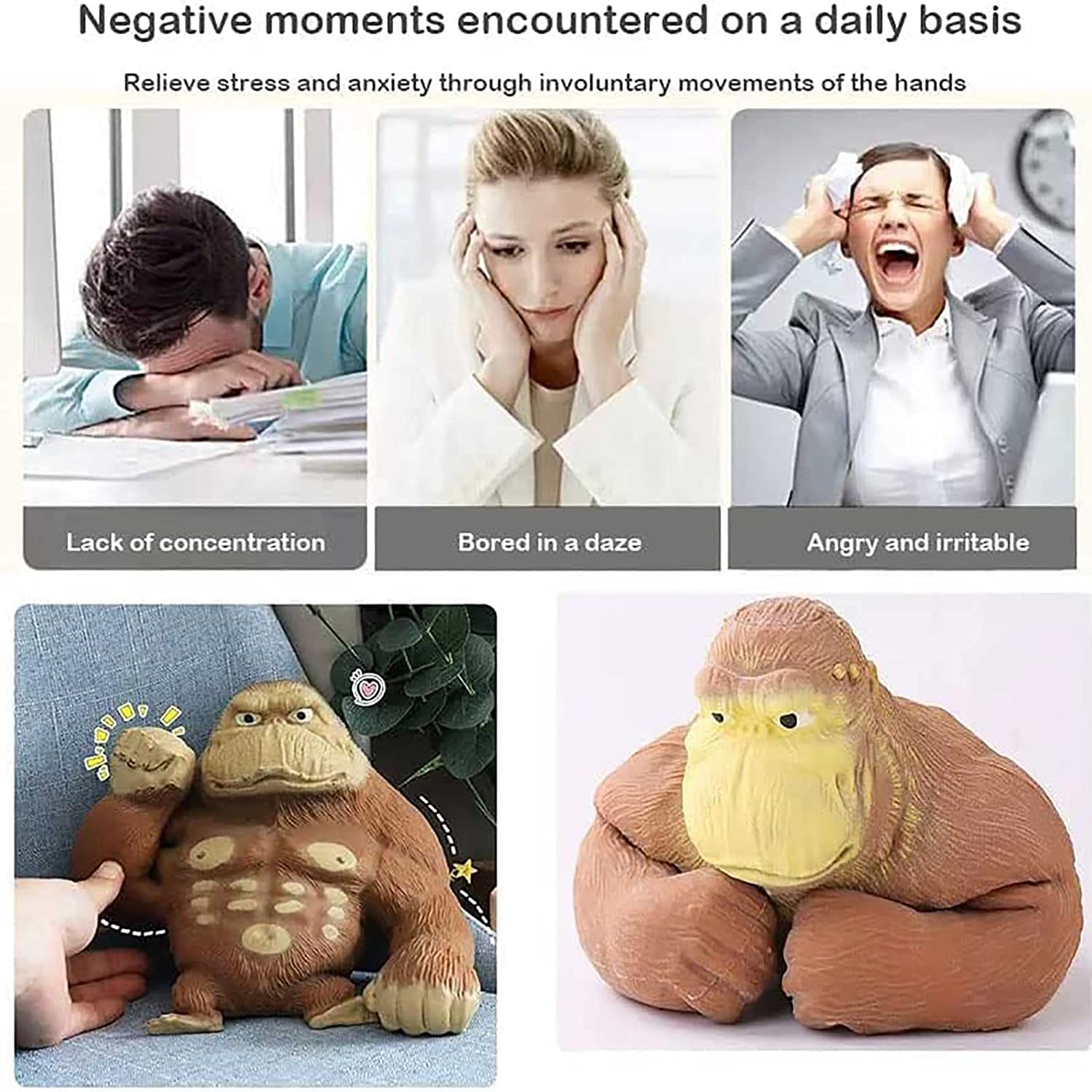 Stresszoldó gorilla (4)