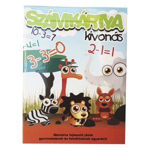 Számkártya - fejlesztő játék - kivonás témakör (FX) (BBKM) - Image 1