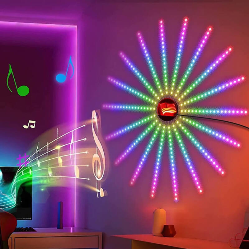 Telefonról vezérelhető LED tüzijáték dekorvilágítás bluetooth kapcsolattal (6)