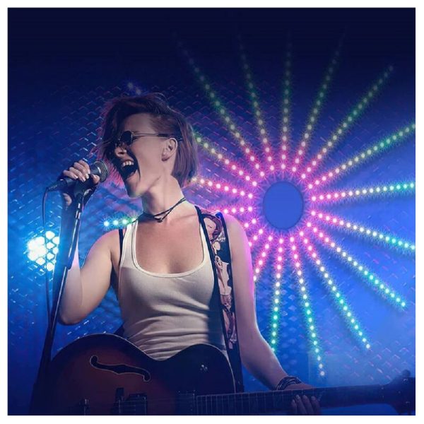 Telefonról vezérelhető LED tüzijáték dekorvilágítás bluetooth kapcsolattal (7)