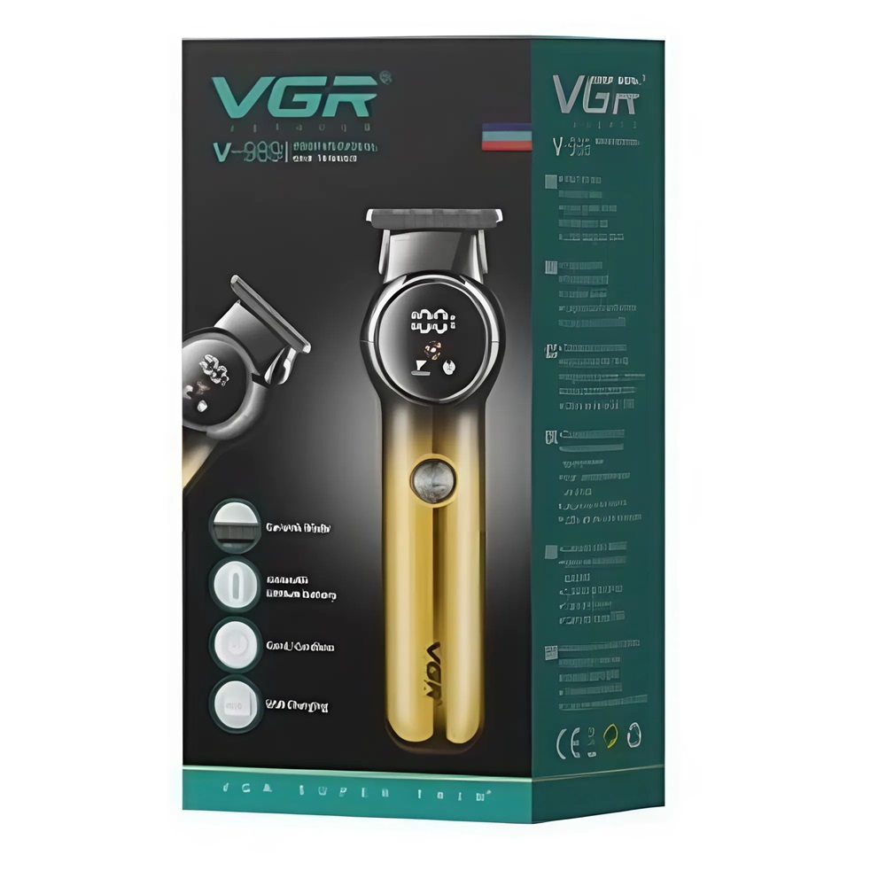 VGR-V989 Professzionális elektromos hajvágó – akkumulátoros férfi hajvágó kiemelkedő teljesítménnyel 4