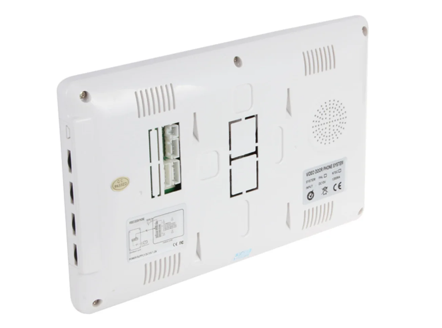 Vezetékes 7″színes kijelzős otthoni kaputelefon rendszer HD kamera, LCD képernyő, videó és hang (BBV) 8