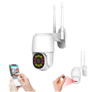 Vízálló smart wifi IP kamera kül-, és beltérre - 320 fokban elforgatható (BBV) - Image 2