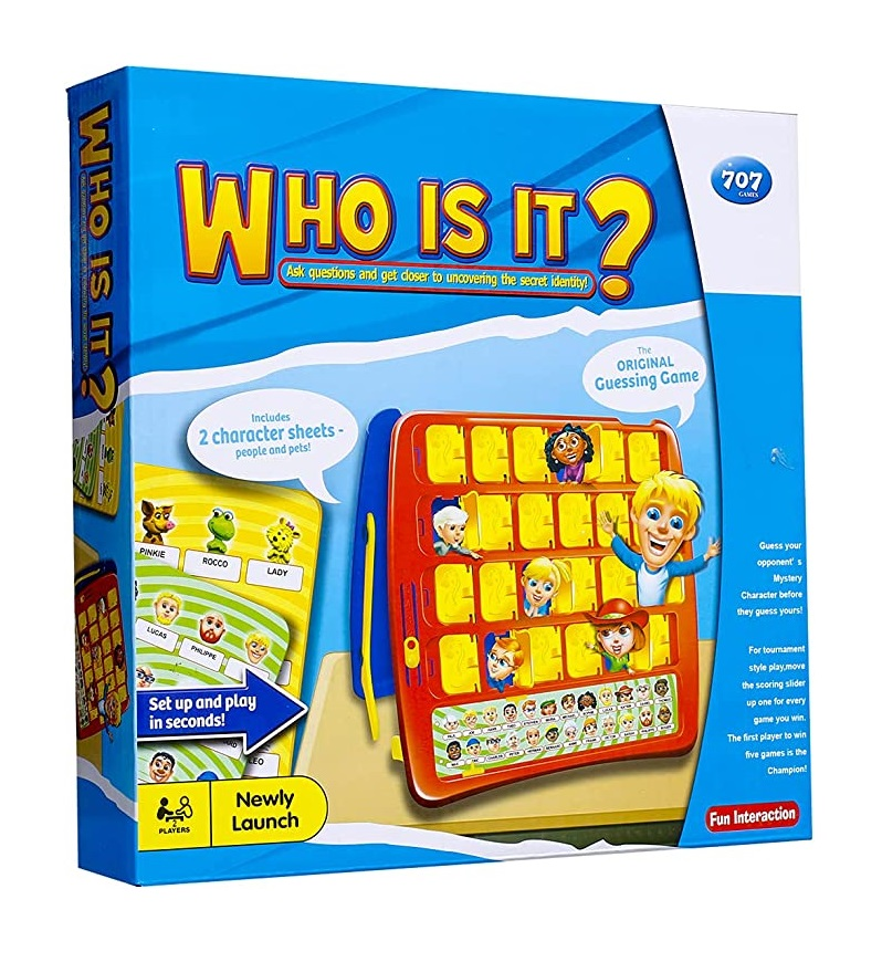 Who is it – Ki vagyok én kétszemélyes kitaláló társasjáték (BBJ)ű (2)
