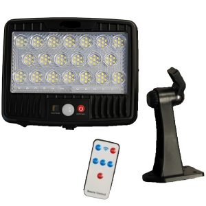 XG-T31 napelemes RGB + Fehér LED lámpa - mozgásérzékelős, távirányítós, kültéri világítás (BBV) (FX) - Image 4