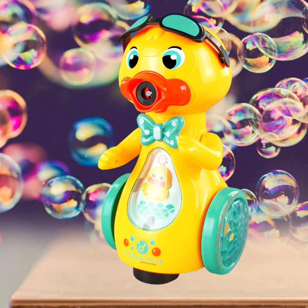 Zenélő, mozgó, világító játékkacsa (11)