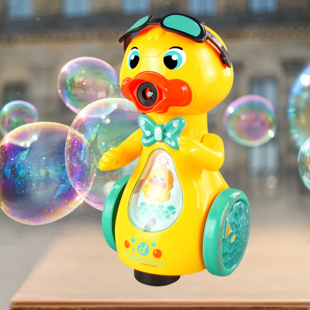 Zenélő, mozgó, világító játékkacsa (22)