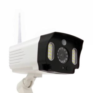 Biztonsági álkamera mozgásérzékelős napelemes LED reflektorral MSK(THM) - Image 1