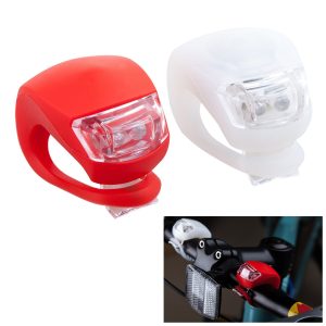 2 db-os LED-es kerékpár lámpa szett szilikon borítással (BBL) (BBV) - Image 5