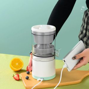 USB elektromos citrus- és gyümölcsfacsaró - nagy kapacitású gyümölcslé készítő - 0,6 L (BBV) (BBA) - Image 3