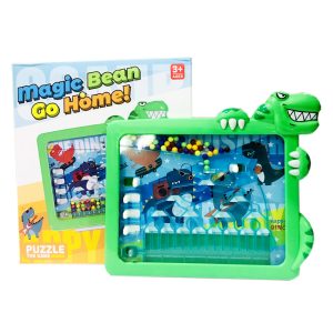 2in1 dínós logikai és ügyességi játék - fejleszti a kézügyességet és a gondolkodást - 20 x 23 x 2 (BBJ) - Image 1