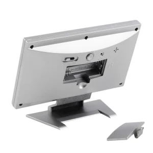 Hangra/tapsra működő LCD kijelzős asztali óra (BBL) - Image 7