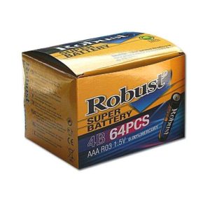 Robust 64 darabos prémium AAA elem csomag - hatalmas csomag utánpótlás ceruzaelem (BBL) - Image 1
