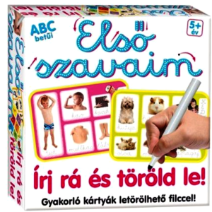 Első szavaim-írj rá és töröld le-fejlesztő kártyák (BBJ) - Image 1