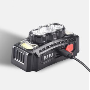 HX-810S fejlámpa 5 extra erős LED-del és 7 világítási móddal (BBD) - Image 4