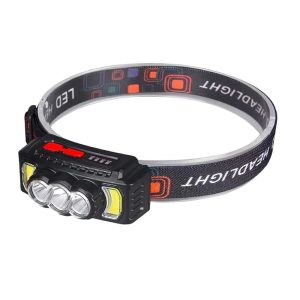 HX-810S fejlámpa 5 extra erős LED-del és 7 világítási móddal (BBD)