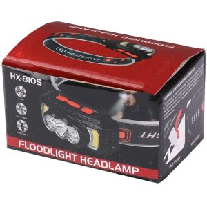 HX-810S fejlámpa 5 extra erős LED-del és 7 világítási móddal (BBD) - Image 5