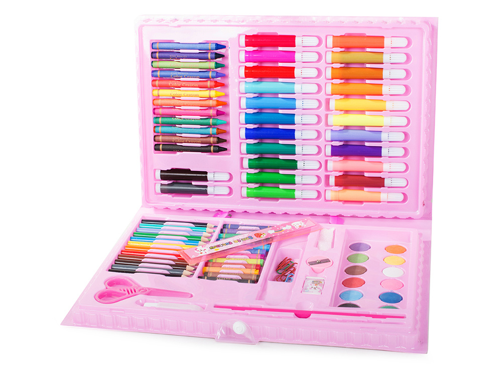 festő színező rajzkészlet pink (6)