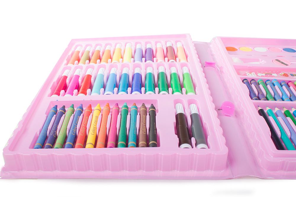 festő színező rajzkészlet pink (8)