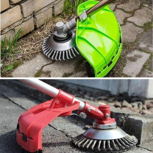 Térkő tisztító, gyomeltávolító kefe fűkaszához - 15 cm (BBV) - Image 3