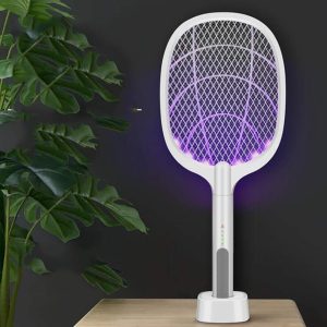 Önműködő elektromos légycsapó csalogató UV fénnyel és USB-ről tölthető akkumulátorral - automatikusan elpusztítja a rovarokat - 5W (THM)(BBM) - Image 2