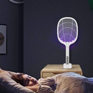 Önműködő elektromos légycsapó csalogató UV fénnyel és USB-ről tölthető akkumulátorral - automatikusan elpusztítja a rovarokat - 5W (THM)(BBM) - Image 5