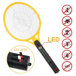 Elektromos légycsapó újratölthető akkumulátorral és LED lámpával - szúnyogok, legyek, lepkék ellen (BBL) - Image 7