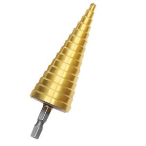 Bigstren 3 darabos lépcsős-fúró szett praktikus tárolóban, számozással, 4-32mm (BBL) - Image 9