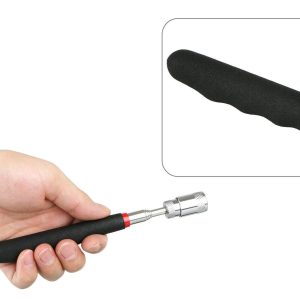 Multifunkciós, teleszkópos, mágneses bot és szerelőlámpa - csavarok, fém tárgyak összeszedéséhez - 80 cm (BBKM) (BBL) - Image 2