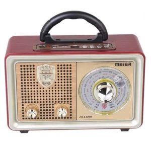 Meier M-111BT Retró FM Rádió (Bluetooth - SD - USB) (BBL) - Image 2