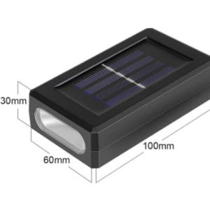 Mozgásérzékelős SOLAR napelemes fali lámpa - 1 db - melegfehér (BBV) - Image 4