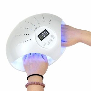 Digitális kijelzős kétkezes műkörmös LED UV lámpa érzékelővel, időzítővel (BBV) - Image 1