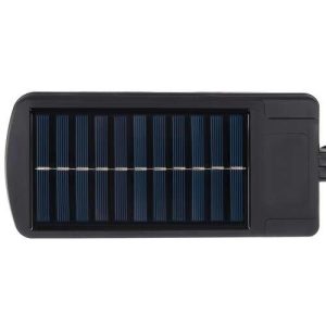 Napelemes LED kültéri mozgásérzékelős fali lámpa távirányítóval BB120 (BBL) - Image 6