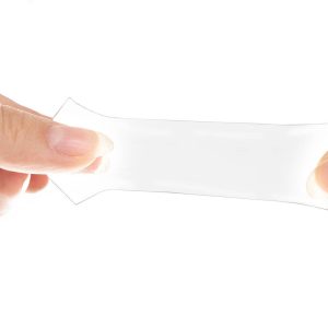 Extra erős, vízálló, rugalmas kétoldalas nano ragasztószalag - 1 méter, átlátszó (BBKM) - Image 7