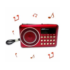 Klasszikus mini hordozható JOC FM rádió és zenelejátszó - USB+SD kártya bemenettel (BBL) - Image 6