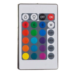 Távirányítóval és érintőpanellel is vezérelhető, kristály hatású RGB dekorlámpa - rózsa mintát vetít az asztalra (BBJ) - Image 11