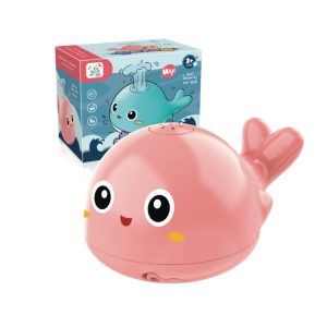 Spriccelő delfin fürdőjáték LED világítással (BBJ) - Image 4